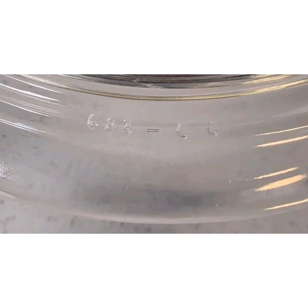 PYREX Clear Glass 683-C 6 Lid with Handles VTG USA Replacement